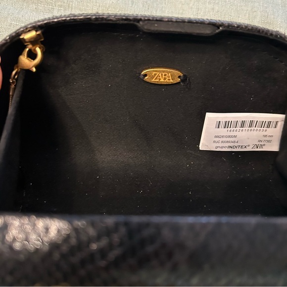 Zara Embossed Clutch Bag - Picture 9 of 13